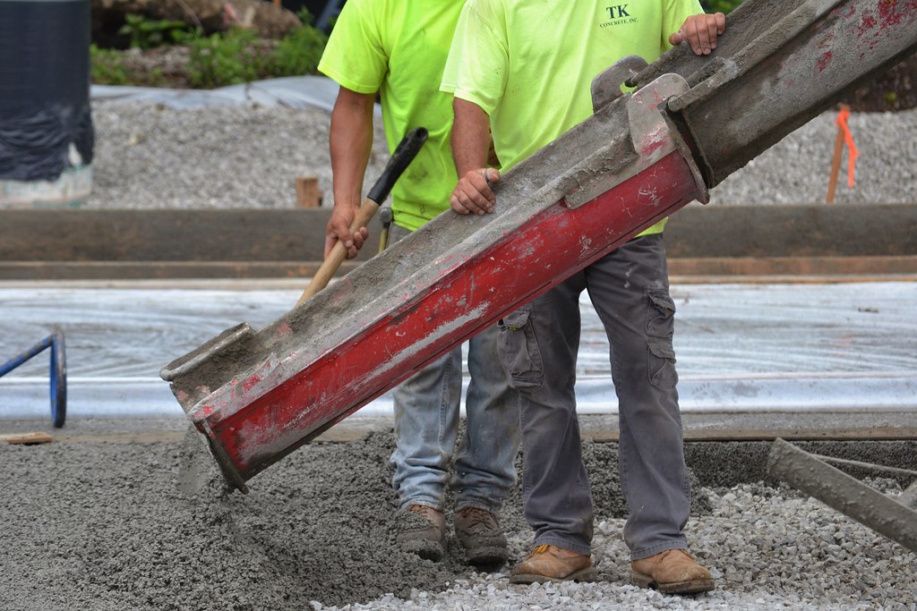 Permeable Concrete Installation